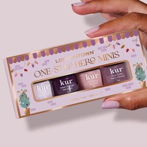 NEW Londontown One-Step Hero Minis Nail Polish 4 pc Set